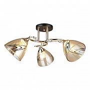 Потолочная люстра IMEX MD.4077-3-S FGD+BK