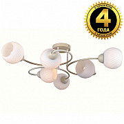 Потолочная люстра Скандинавская классика 81400/6C BEIGE GOLD