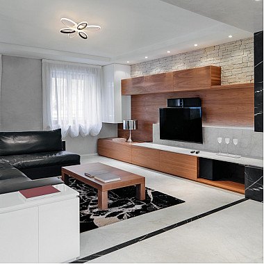 Потолочная люстра Blade 90137/6 белый / чёрный