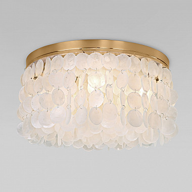 Потолочная люстра Sandra 60084/5 латунь/перламутр Smart