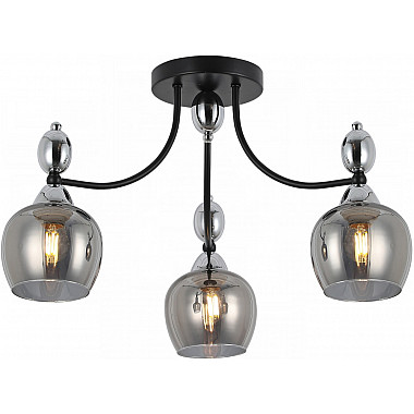 Потолочная люстра IL8258-3COU-79 BK CR