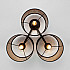 Потолочная люстра TK Lighting 851 Tago Black
