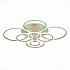 Потолочная светодиодная люстра Evoled Cerina SLE500592-08RGB