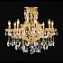 Потолочная люстра Milano Milano 10651/8+2C GOLD, CLEAR