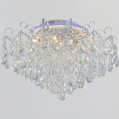 Потолочная люстра 04024-0.3-07 WH+SILVER PN+RGB