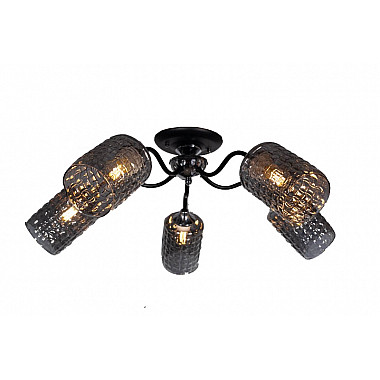 Потолочная люстра MD.3596-5-S BK+CH