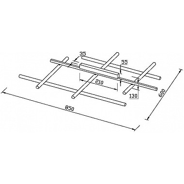 Потолочная люстра Radiance MOD278CL-L50G3K