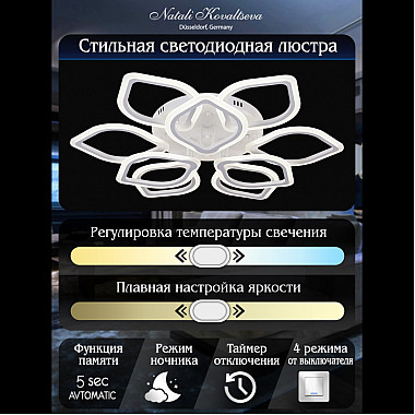 Потолочная люстра Real LED LAMPS 81168