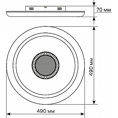Потолочная люстра Galassia 51577 1