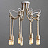 Потолочная люстра Arte Lamp A9477PL-8WG