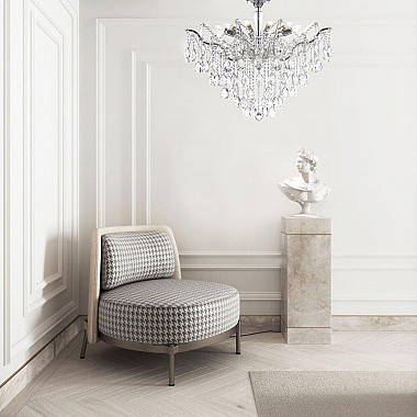 Потолочная люстра Lumien Hall Кайа LH0027/12C-CR