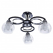 Потолочная люстра Arte Lamp Ginevra A1604PL-3BK