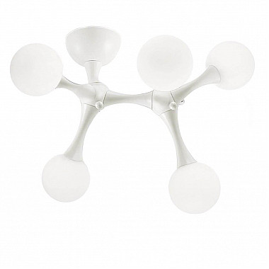 Потолочная люстра Ideal Lux Nodino PL5 Bianco 149615
