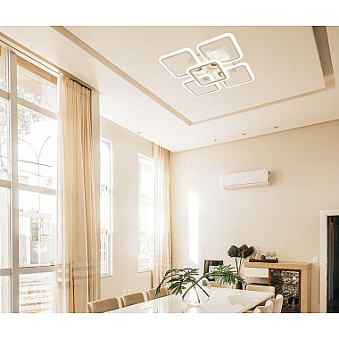 Потолочная светодиодная люстра Escada Square 10220/5LED 98W