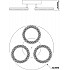 Потолочная люстра Alunit 10281/3LED
