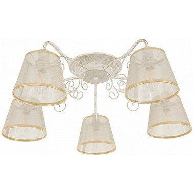 Потолочная люстра AM341120 341120/5 WT+G