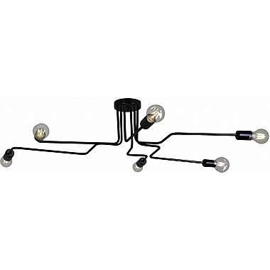 Потолочная люстра IL2000-6C-05 BK