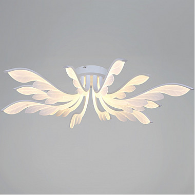 Потолочная люстра 14390-0.3-6+6 white