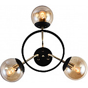 Потолочная люстра 01344-0.3-03 BK+FGD
