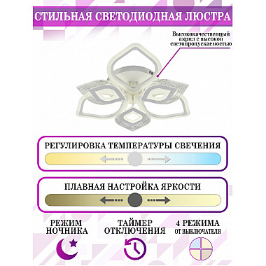 Потолочная люстра LED LED LAMPS 81203