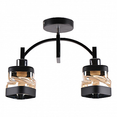 Потолочная люстра IMEX MD.51503-2-S BK+CH