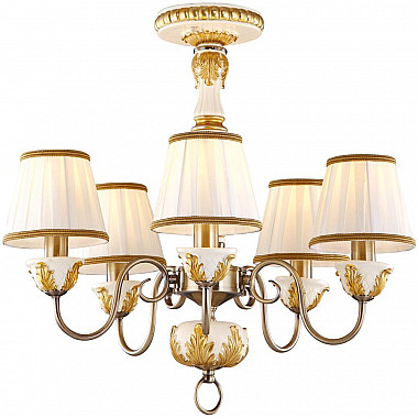 Потолочная люстра Arte Lamp Benessere A9570PL-5WG