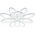 Потолочная люстра Ecla 10242/12LED