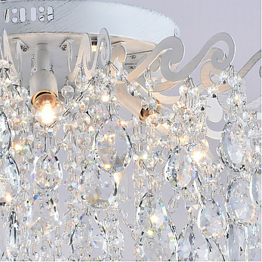 Потолочная люстра 04033-0.3-07 WH+SILVER PN