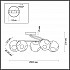 Потолочная люстра Lumion Comfi 5209/5C
