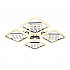 Потолочная светодиодная люстра Ambrella light Ice FA288