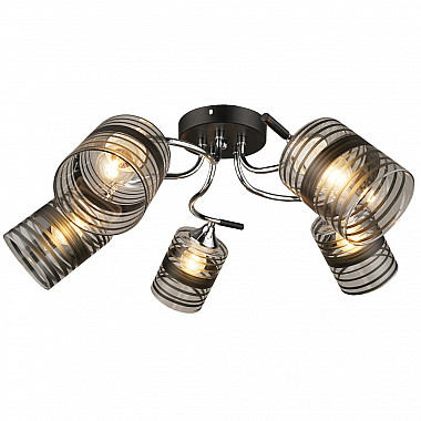 Потолочная люстра MD.3778-5-S CH+BK