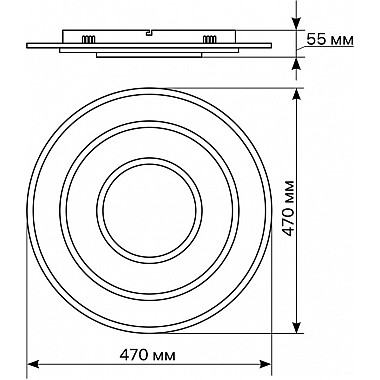Потолочная люстра Galassia 51580 1