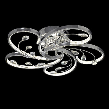 Потолочная люстра Геометрия 1-1705-5-CR Y LED