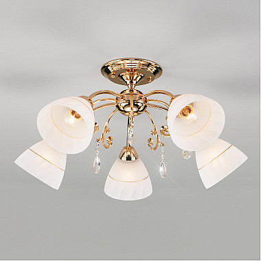 Потолочная люстра Camilla 30156/5 золото