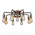 Потолочная люстра Arte Lamp A6001PL-9BK