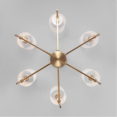 Потолочная люстра Brielle 60132/6 латунь