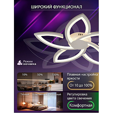 Потолочная люстра LED LAMPS 81425