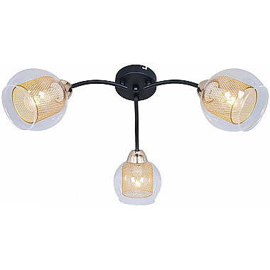 Потолочная люстра IL7163-3CIN-79 BK GD