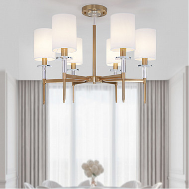 Потолочная люстра Brielle 60132/6 латунь