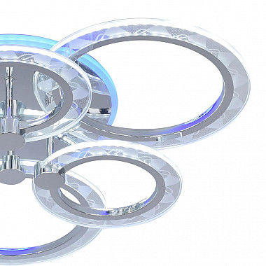 Потолочная люстра Seven Fires Talek SF7054/7C-CR-RGB