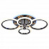 Потолочная светодиодная люстра Evoled Cerina SLE500582-04RGB
