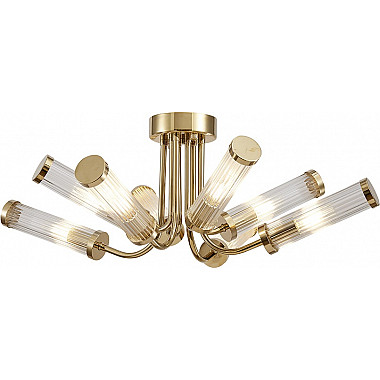 Потолочная люстра 4550 4558/PL gold