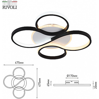 Потолочная люстра Lori 6103-101
