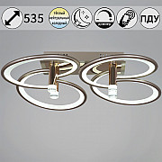 Потолочная люстра 09253-0.3-4S Champaign silver