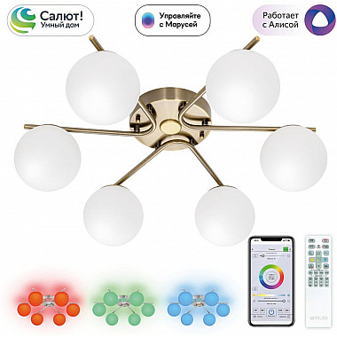 Потолочная люстра Адам Смарт CL228A163