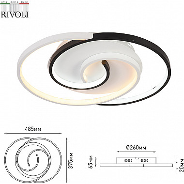Потолочная люстра Abby 6101-103