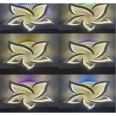 Потолочная люстра Lorens SF5018/6C-WT-RGB