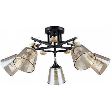 Потолочная люстра Glassy A5078PL-5BK