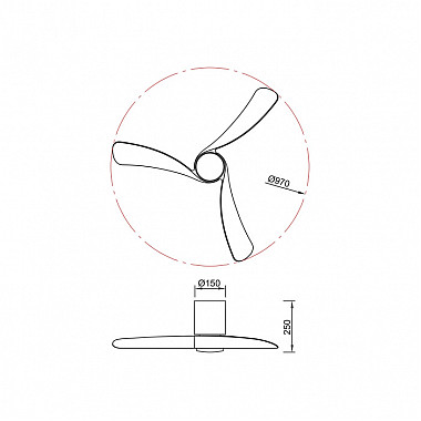 Потолочная люстра Nemo 9049