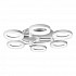 Потолочная светодиодная люстра iLedex Jomo FS-014-X9 108W WH